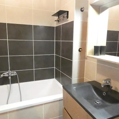 Apartment T2 Pour 4 Pers. Avec Balcon, Parking, Et Cuisine Equipee - - Fr-1-457-282